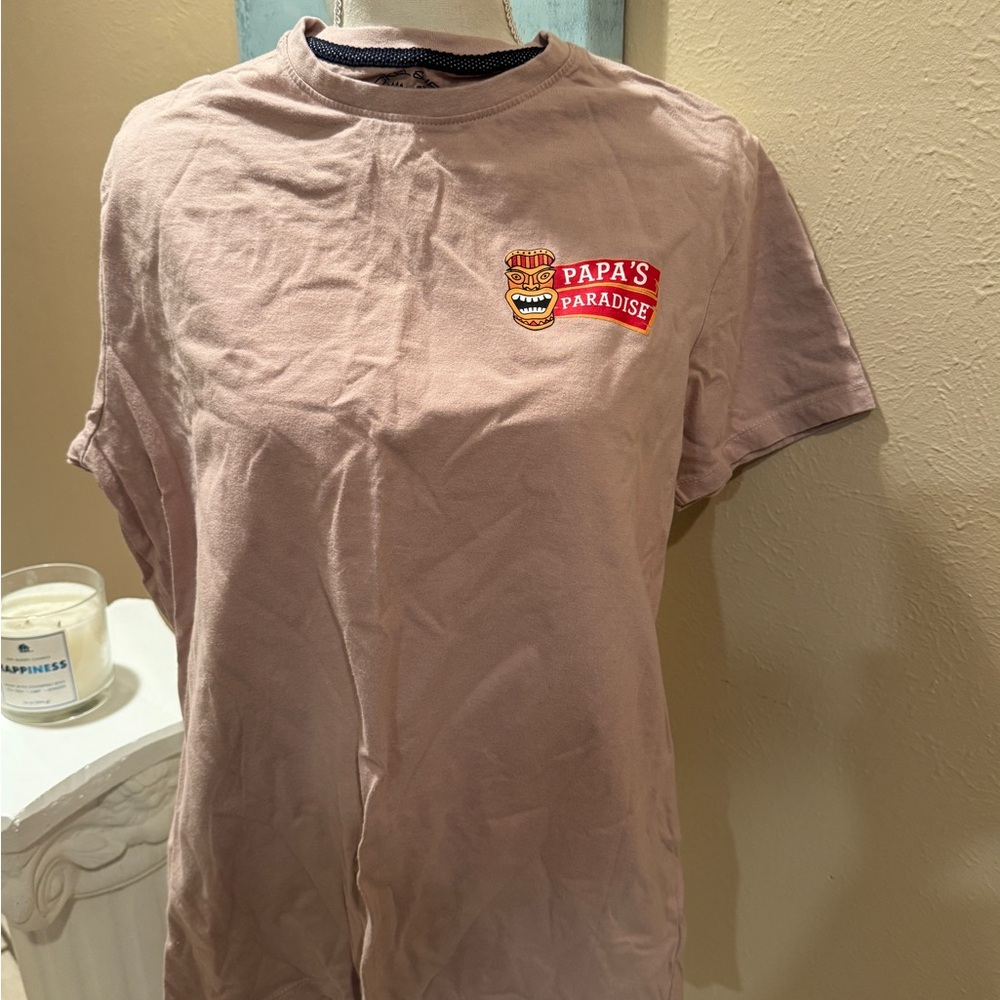 Men's Casual Tan T-Shirt